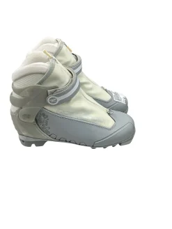 Used Rossignol Womens NNN XC Ski Boots White W 05-05.5 / JR 03.5-04