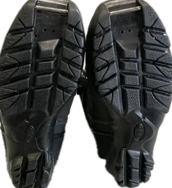 Used Rossignol Womens NNN XC Ski Boots Black W 07-07.5 / JR 05.5-06
