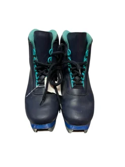 Used Rossignol Womens NNN XC Ski Boots Navy Blue W 06.5-07 / JR 4.5-05