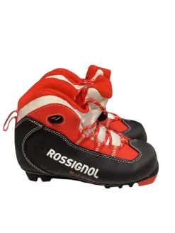 Used Rossignol X1JR Boys NNN XC Ski Boots Black JR-01