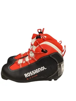 Used Rossignol X1JR Boys NNN XC Ski Boots Black JR-01