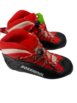 Used Rossignol X-1 JUNIOR Cross Country Ski Boots Size 36 (W 05-05.5 / JR 03.5-04) - Like New