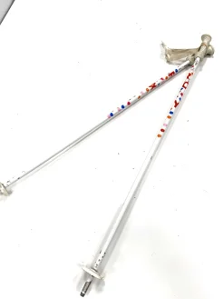 Used Roxy SWEATHEART Girls DH Ski Pole White 95 cm / 38 in