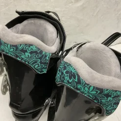 Used Roxy WMNS DH BOOTS Womens DH Ski Boot Black And Carolina Blue 255 MP - M07.5 - W08.5