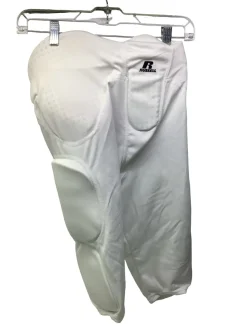 Used Russell RUSSELL YOUTH PANTS Youth FB Integrated Pants White LG