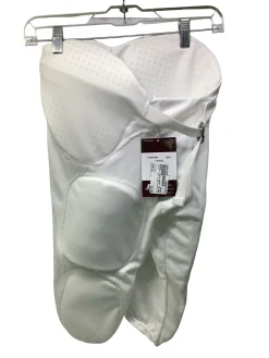 Used Russell RUSSELL YOUTH PANTS Youth FB Integrated Pants White LG