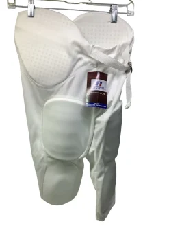 Used Russell RUSSELL YOUTH PANTS Youth FB Integrated Pants White LG