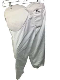 Used Russell RUSSELL YOUTH PANTS Youth FB Integrated Pants White LG