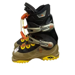 Used Salomon ADVANCED FIT Womens DH Ski Boot Brown 245 MP - M06.5 - W07.5