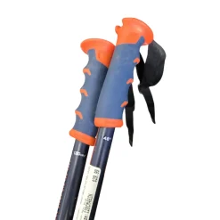 Used Salomon ARCTIC S3 SKI POLES Mens DH Ski Pole Navy Blue 120 cm / 48 in