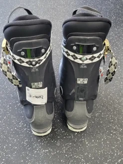 Used Salomon BOOSTER Mens DH Ski Boot Black 325 MP - M14.5