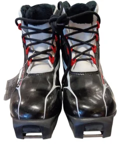 Used Salomon Boys SNS XC Ski Boots Black JR-03