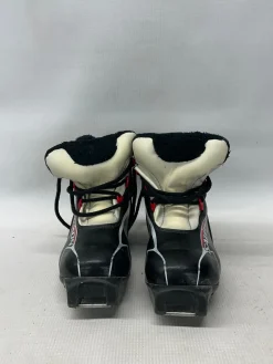 Used Salomon Boys SNS XC Ski Boots Black YT-11