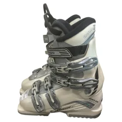 Used Salomon BREEZE IRONY THERMIC FIT Girls DH Ski Boot White 230 MP - J05 - W06