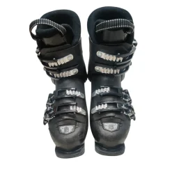 Used Salomon 4 BUCKLE Boys Down Hill Ski Boot Black 215 MP