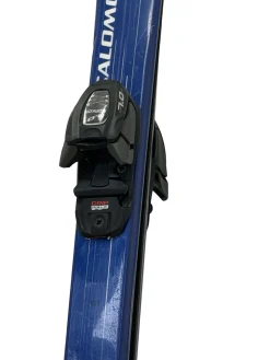 Used Salomon CROSSMAX T 150 cm Snow Skis w/ Marker 7.0 Bindings