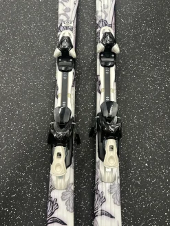 Used Salomon CRYSTAL Womens DH Ski/Binding White 151 cm