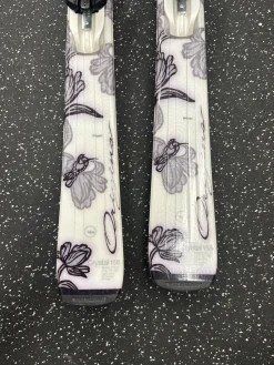 Used Salomon CRYSTAL Womens DH Ski/Binding White 151 cm