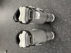 Used Salomon DIVINE 4 Womens DH Ski Boot Silver 260 MP - M08 - W09