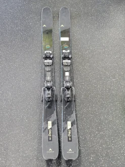 Used Salomon DYNASTAR Womens DH Ski/Binding Black 175 cm