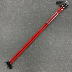 Used Salomon ESCAPE COMP Mens XC Ski Poles Red 145 cm / 57 in