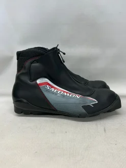 Used Salomon ESCAPE 5 TR Mens SNS XC Ski Boots Black M 10 / W 10.5-11