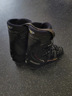 Used Salomon EVOLUTION Mens DH Ski Boot Black 290 MP - M11 - W12