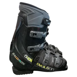 Used Salomon EVOLUTION 5.0 Mens DH Ski Boot Black 280 MP - M10 - W11