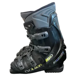 Used Salomon EVOLUTION 5.0 Mens DH Ski Boot Black 280 MP - M10 - W11