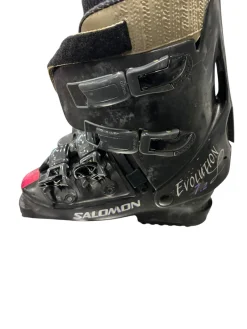 Used Salomon EVOLUTION 7.2 Mens DH Ski Boot Black 250 MP - M07 - W08