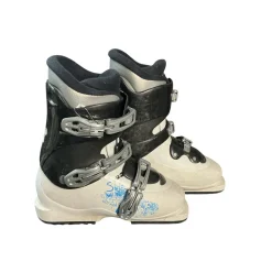 Used Salomon Girls DH Ski Boot White 225 MP - J04.5 - W5.5
