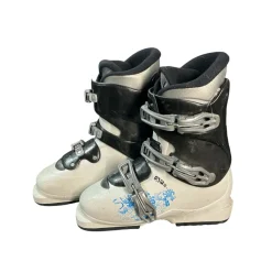 Used Salomon Girls DH Ski Boot White 225 MP - J04.5 - W5.5