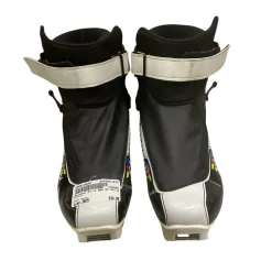 Used Salomon Girls SNS XC Ski Boots Black W 05-05.5 / JR 03.5-04