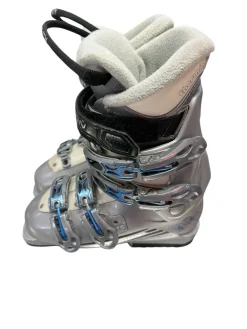 Used Salomon IRONY 4 Womens DH Ski Boot Grey 235 MP - J05.5 - W06.5