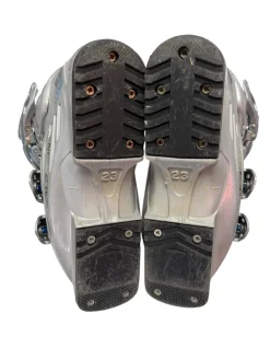 Used Salomon IRONY 4 Womens DH Ski Boot Grey 235 MP - J05.5 - W06.5
