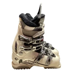 Used Salomon IRONY 6 Womens DH Ski Boot Grey 255 MP - M07.5 - W08.5