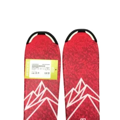 Used Salomon LUX Girls DH Ski/Binding Pink 130 cm