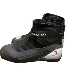 Used Salomon Mens NNN XC Ski Boots Black M 10.5