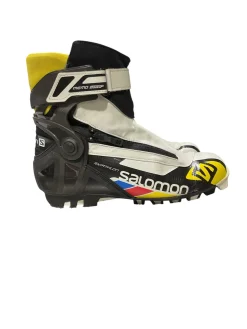 Used Salomon Mens SNS XC Ski Boots Black M 08 / W 08.5-09