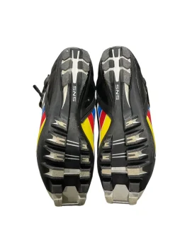 Used Salomon Mens SNS XC Ski Boots Black M 08 / W 08.5-09