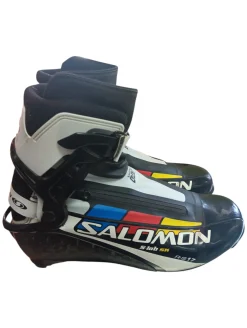 Used Salomon Mens SNS XC Ski Boots Black M 09.5 / W 09.5-10