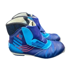 Used Salomon Mens SNS XC Ski Boots Royal Blue M 11-11.5