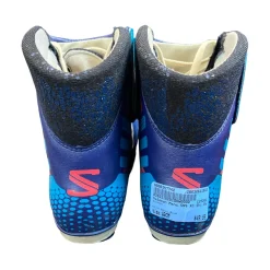 Used Salomon Mens SNS XC Ski Boots Royal Blue M 11-11.5
