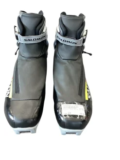 Used Salomon Mens SNS XC Ski Boots Black M 12.5-13