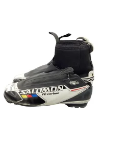 Used Salomon Mens SNS XC Ski Boots Black M 08.5-09 / W 09-09.5