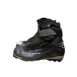 Used Salomon Mens SNS XC Ski Boots Black W 06.5-07 / JR 4.5-05