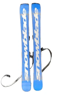 Used Salomon MINIMAX SPACEFRAME Boys DH Ski/Binding Royal Blue 95 cm