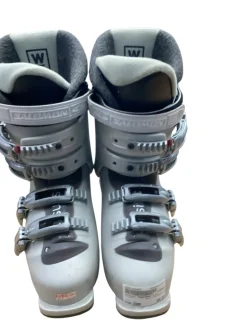Used Salomon PERFORMA 4.0 Womens DH Ski Boot Grey 250 MP - M07 - W08