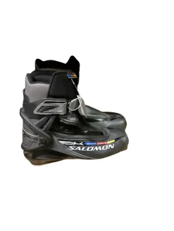 Used Salomon PILOT Mens SNS XC Ski Boots Grey M 08 / W 08.5-09