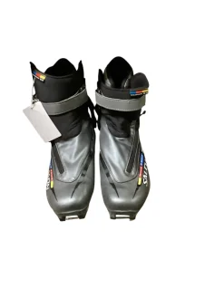 Used Salomon PILOT Mens SNS XC Ski Boots Grey M 08 / W 08.5-09